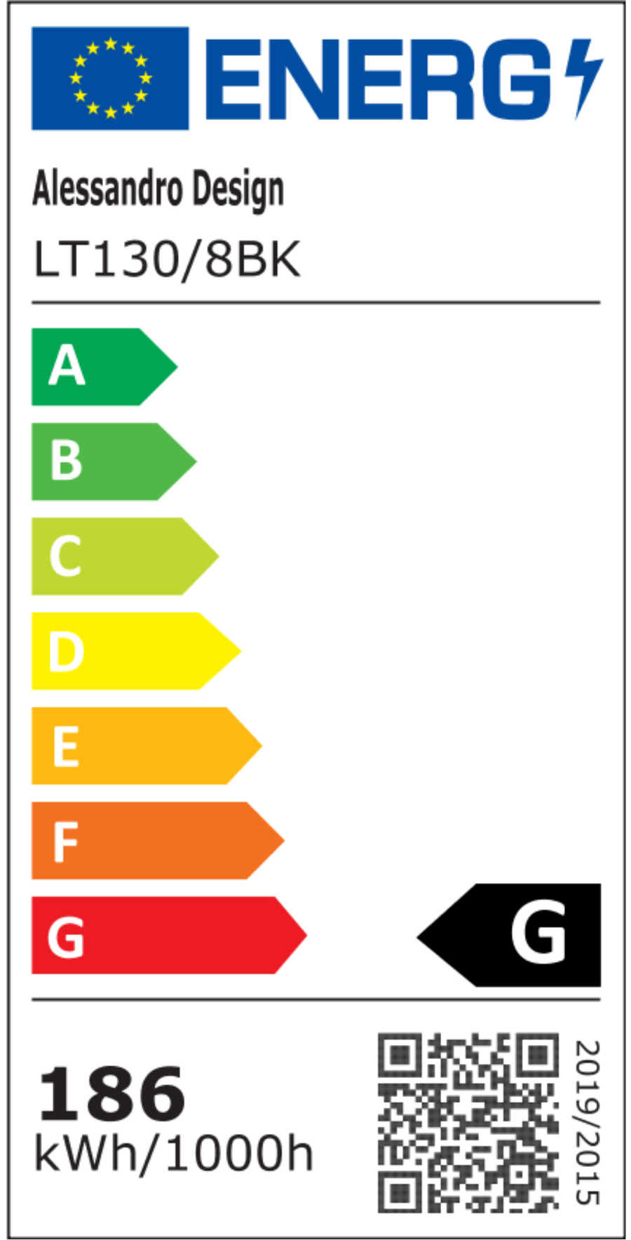 Lampadario LED con telecomando ELLA 186W, 8 Quadrati, Luce Fredda/Calda/Neutra, Dimmerabile, Nero Lampadari LED con Telecomando Titolo predefinito Alessandro Design