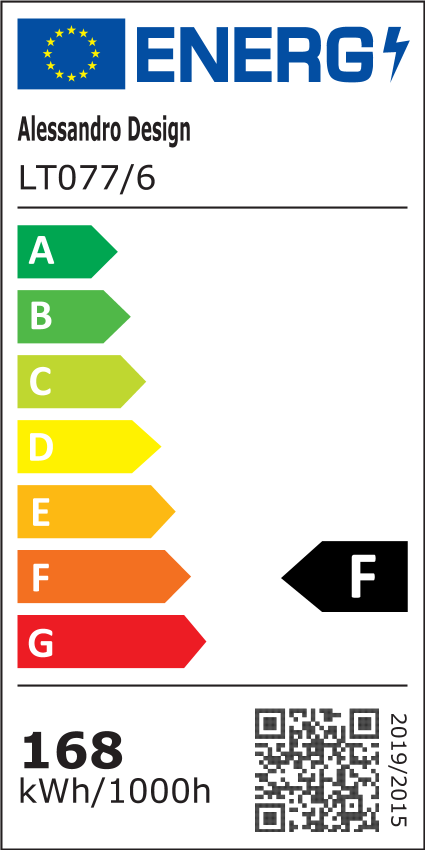 Lampadario LED con telecomando e cristallo NOVA RHOMBA RGB 168W, 6 Quadrati, Luce Fredda/Calda/Neutra, Dimmerabile, Lampadari LED e Cristalli Cromo Lucido Titolo predefinito Alessandro Design
