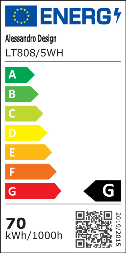 Lampadario LED con telecomando ZOE 70W, 5 Quadrati, Luce Fredda/Calda/Neutra, Dimmerabile, Bianco