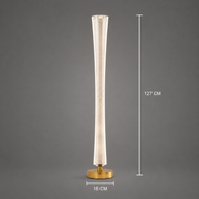 Lampadar LED 40W Modern Augustinus 127Cm Luminca Calda/Neutra/Rece Auriu