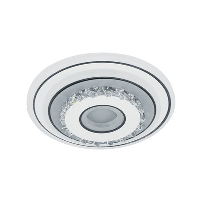 Lampadario LED in cristallo MITA 28W, Diametro 20cm, Rotondo, Luce Fredda/Calda/Neutra, Lampadari LED Bianchi Titolo predefinito Alessandro Design