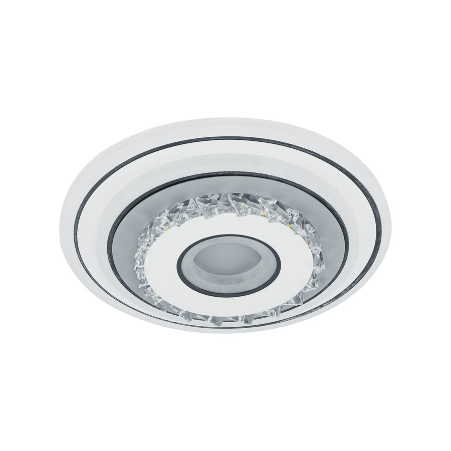 Lampadario LED in cristallo MITA 28W, Diametro 20cm, Rotondo, Luce Fredda/Calda/Neutra, Lampadari LED Bianchi Titolo predefinito Alessandro Design