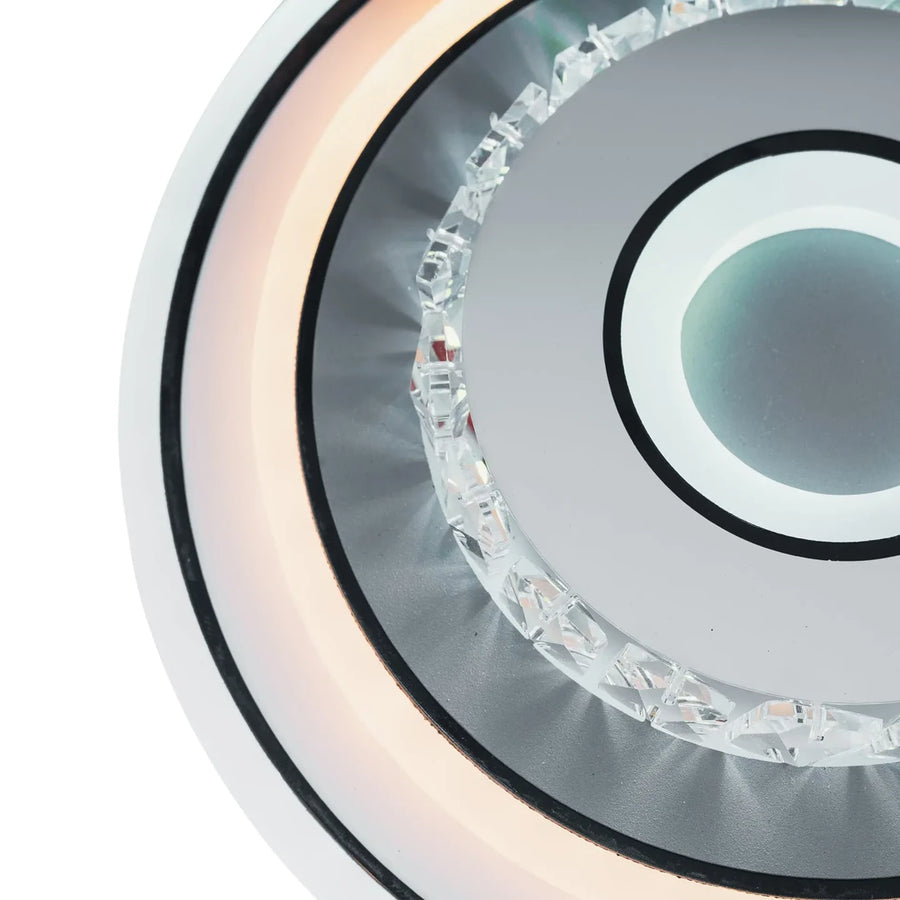 Lampadario LED in cristallo MITA 28W, Diametro 20cm, Rotondo, Luce Fredda/Calda/Neutra, Lampadari LED Bianchi Titolo predefinito Alessandro Design