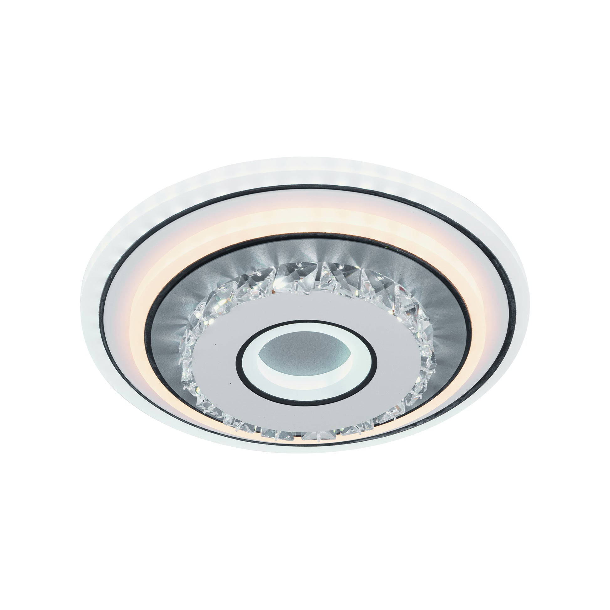 Lampadario LED in cristallo MITA 28W, Diametro 20cm, Rotondo, Luce Fredda/Calda/Neutra, Lampadari LED Bianchi Titolo predefinito Alessandro Design