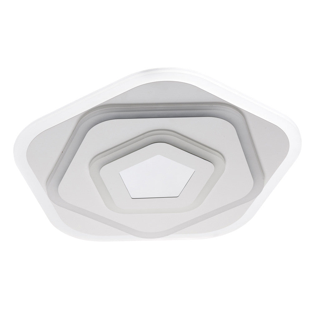 Lampadario LED NEXA 3D 39W, Diametro 23cm, Luce Fredda/Calda/Neutra, Lampadario LED Bianco Titolo predefinito Alessandro Design