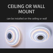Lampadario LED NEXA ROTUND 3D 39W, Luce Fredda/Calda/Neutra, Lampadari LED Bianchi Titolo predefinito Alessandro Design