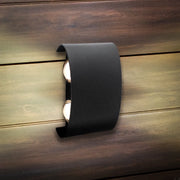 Applique LED da Esterno e Interno, 4 Sorgenti x 1W, IP65, ABS, Nero, 3000K Applique da Esterno Titolo predefinito Alessandro Design