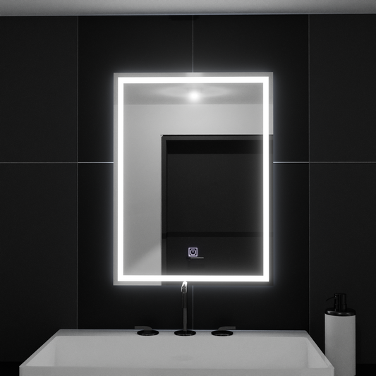 Oglinda LED Rectangulara, 50x70cm, FRAME Basic Touch Oglinzi Korman C Default Title Alessandro Design