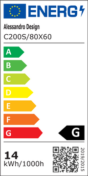 Oglinda LED Rectangulara, 80x60cm, FRAME Basic Touch