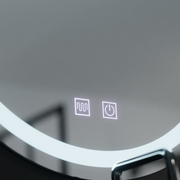 Oglinda LED Rotunda 50cm Lucea Touch Sistem Dezaburire Oglinzi Korman E Default Title Alessandro Design
