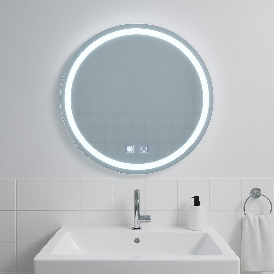 Oglinda LED Rotunda, 60cm, Lucea Touch, Sistem Dezaburire, Dimabila Oglinzi Korman E Default Title Alessandro Design