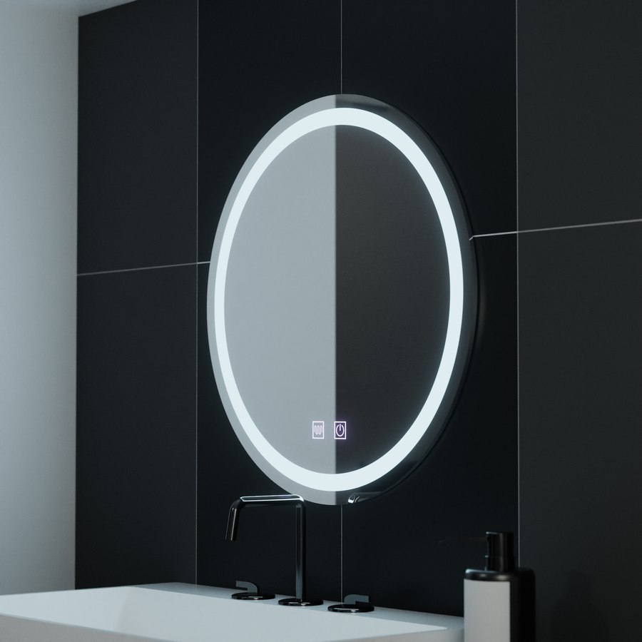 Oglinda LED Rotunda, 60cm, Lucea Touch, Sistem Dezaburire, Dimabila Oglinzi Korman E Default Title Alessandro Design