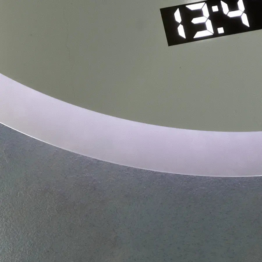 Oglinda LED Rotunda 60cm Giulia Senzor MotionGlow Marcello Sistem Dezaburire Ceas & Termometru Dimabila Oglinzi Marcello Default Title Alessandro Design