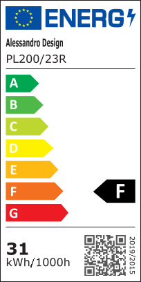 Plafoniera LED Rotonda, 31W, 22cm, 6000K, Metallo Bianco – Plafoniere LED Luce Fredda Titolo predefinito Alessandro Design