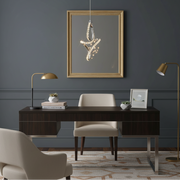 Lampada a sospensione Osiris LED, 24W, Cristallo, Cromo -19A Titolo predefinito Alessandro Design