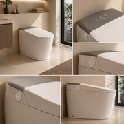 Toaleta YUKON, Versiunea Standard, Cu Design Modern, Alb