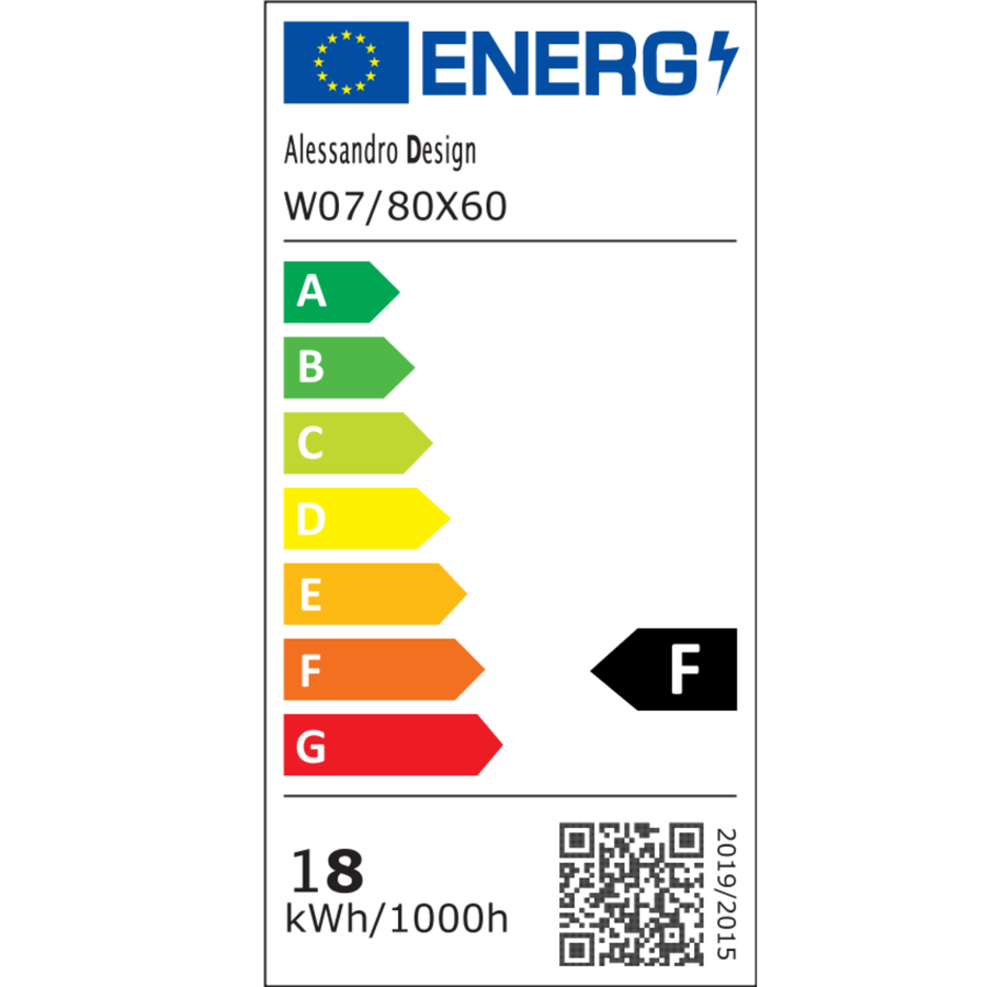 Specchio rettangolare a LED, 80x60 cm, Precision MotionGlow Marcello, sistema antiappannamento, orologio e termometro, lente d'ingrandimento cosmetica, specchi Marcello dimmerabili Titolo predefinito Alessandro Design