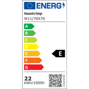 Specchio rotondo a LED, 70 cm, Celeste Majeste Noir MotionGlow Marcello, sistema antiappannamento, orologio e termometro, specchi dimmerabili Marcello Titolo predefinito Alessandro Design