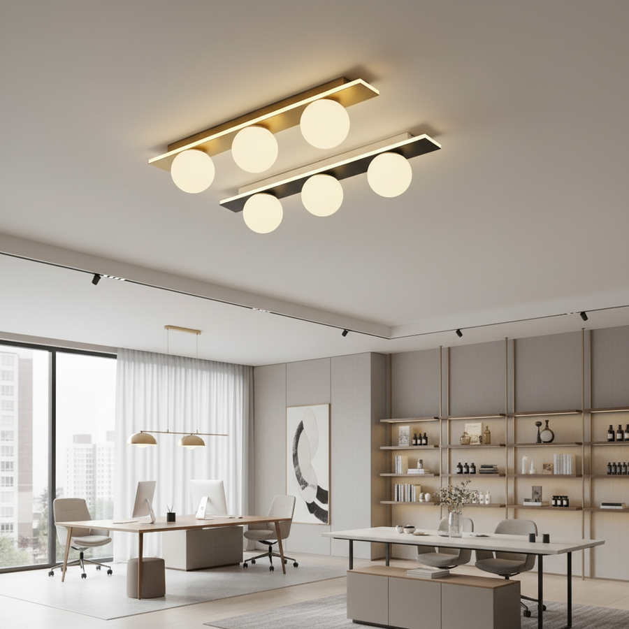Lustra LED TRION, Lumina Calda/Neutra/Rece, 3xG9, 24W, Negru, Metal si Acril