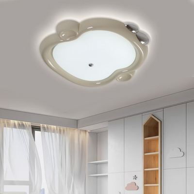 Lampadario LED 8056WH, 57W, Acrilico Bianco, Luce 3000K/4000K/6000K