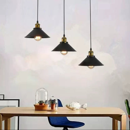 Lustra Suspendata, LV210/3R, 3xE27, Negru, Metal si Fir, Inaltime Reglabila Lustre Vintage Default Title Alessandro Design