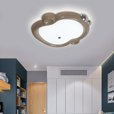 Lampadario LED 8056BN, 57W, Acrilico Marrone, Luce 3000K/4000K/6000K