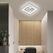 Lampadario LED KEREN 33W, Quadrato, Luce Fredda/Calda/Neutra 3000K/4000K/6000K, Bianco, Metallo e Acrilico Lampadari LED Titolo predefinito Alessandro Design