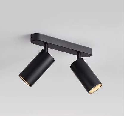 Joom Lampadario con Proiettore Lineare 2XGU10 Lampadario LED Nero Titolo predefinito Alessandro Design