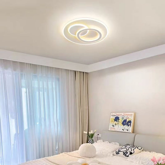 Lampadario a LED con telecomando NOLUX 34W, Rotondo, Luce Fredda/Calda/Neutra, Dimmerabile, Lampadari a LED bianchi con telecomando Titolo predefinito Alessandro Design