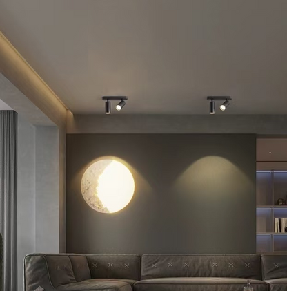 Joom Lampadario con Proiettore Lineare 2XGU10 Lampadario LED Nero Titolo predefinito Alessandro Design
