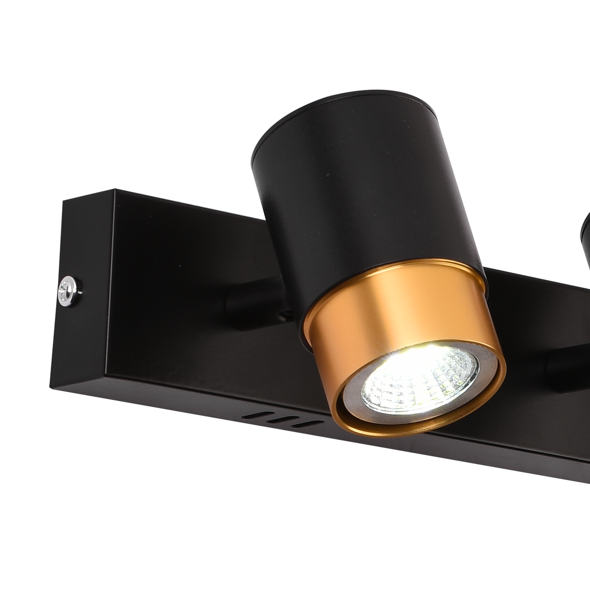 Proiector LED cu 4xGU10 Proiectoare, Auriu, Metal și Acril Lustre cu bec moderne Default Title Alessandro Design
