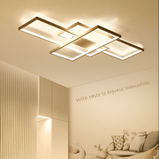 Lampadario LED con telecomando LANDYN 78W, Luce Fredda/Calda/Neutra, Dimmerabile, Lampadari LED Bianchi con Telecomando Titolo predefinito Alessandro Design