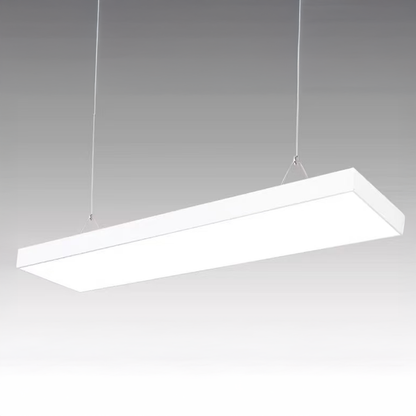 Lampadario a sospensione LED DARIN, 120cm, 23W, Altezza Regolabile, Luce Fredda, Lampadari Moderni Bianchi Titolo predefinito Alessandro Design