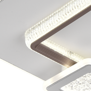 Lampadario LED NYXORA 51W, 3 Quadrati, Luce Fredda/Calda/Neutra, Lampadari LED Bianchi Titolo predefinito Alessandro Design