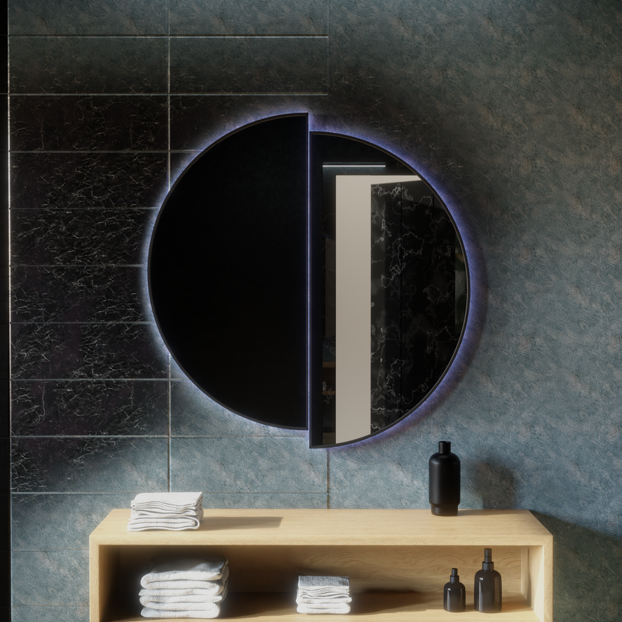 LED Touch Mariah Mirror Demist System 60X60cm Specchi Korman E Titolo predefinito Alessandro Design
