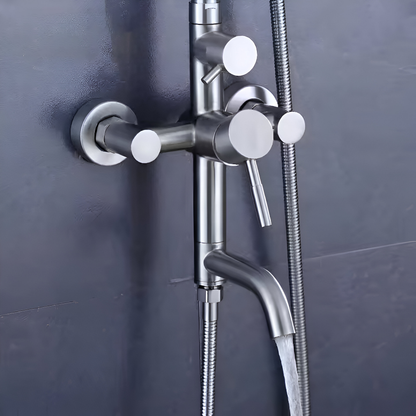 Coloana de Dus, Inox SUS304, Satinat, LY003 Baterii & Coloane de Duș Default Title Alessandro Design