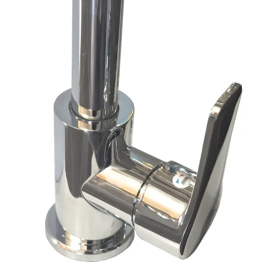 Baterie Bucatarie Inox, Crom, Pipa Rotativa, Inalta WH207 Baterii de Bucatarie Default Title Alessandro Design