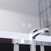Oglinda LED Touch Finater 12W Sistem Dezaburire 60x45cm Oglinzi Korman E Default Title Alessandro Design