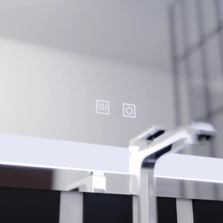 Oglinda LED Touch Finater 12W Sistem Dezaburire 60x45cm Oglinzi Korman E Default Title Alessandro Design
