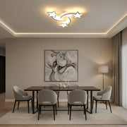 Lampadario a LED con telecomando IPOMOEA 51W, 3 Stelle, Luce Fredda/Calda/Neutra, Dimmerabile, Lampadario a LED Bianco con telecomando Titolo predefinito Alessandro Design
