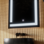 Giga LED Specchio, 60x80cm, 14W, Touch, Luce 6000K Korman Mirrors E Titolo predefinito Alessandro Design