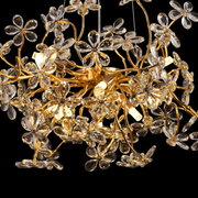 Candelabru Cristal AURAFLOR Magno, 9x G9, Crom si Cristale , 55cm, Inaltime Reglabila Candelabre Cristal Default Title Alessandro Design