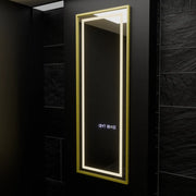Oglinda LED Rectangulara, 45x140cm, Elena Senzor Radar Marcello, Sistem Dezaburire, Ceas & Termometru, Dimabila, Dressing Couture Oglinzi Dressing Default Title Alessandro Design
