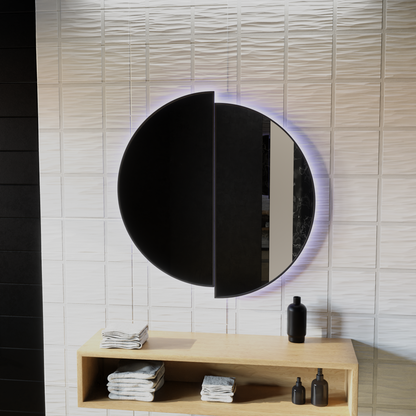 LED Touch Mariah Mirror Demist System 60X60cm Specchi Korman E Titolo predefinito Alessandro Design