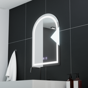 Specchio ad arco LED 60x80cm, Arco Touch, Sistema Demister, Specchi Dimmerabili Korman E Titolo predefinito Alessandro Design