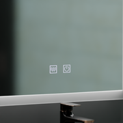 Specchio LED rettangolare, 80x60cm, Touch VENERA, Sistema Demister, Specchi Dimmerabili Korman E Titolo predefinito Alessandro Design