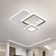 Lampadario LED NYXORA 51W, 3 Quadrati, Luce Fredda/Calda/Neutra, Lampadari LED Bianchi Titolo predefinito Alessandro Design