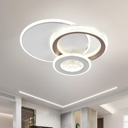 Lampadario LED NYXORA 44W, 3 Cerchi, Luce Fredda/Calda/Neutra, Lampadari LED Bianchi Titolo predefinito Alessandro Design