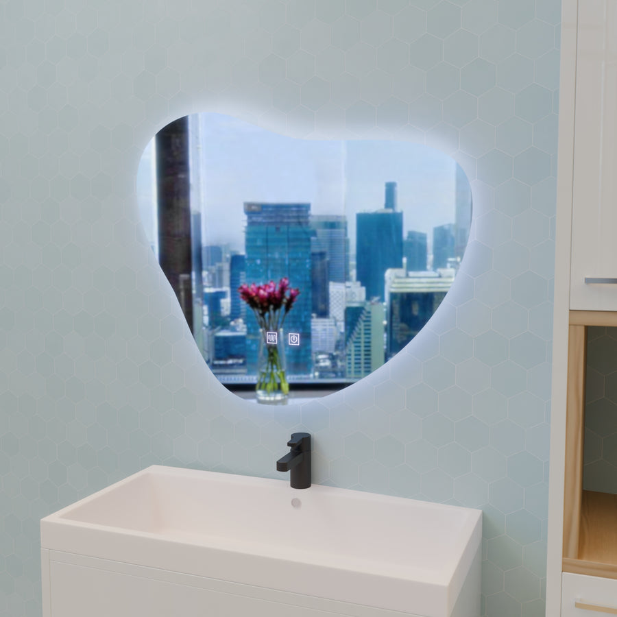 Specchio LED Touch Avonita Demist System 87X70cm, E83S/87X70 Specchi Korman E Titolo predefinito Alessandro Design