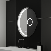 Specchio rotondo a LED, 80 cm, Orbis Touch, sistema Demister, dimmerabile, E31S/80X80 Specchi Korman E Titolo predefinito Alessandro Design